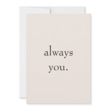 Tarjeta de San Valentín minimalista imprimible | S