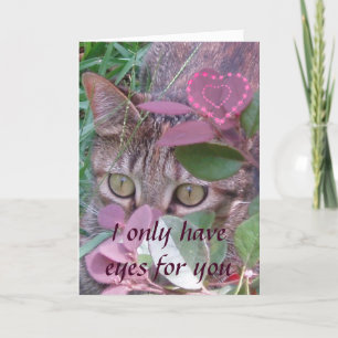 Festiva Tarjeta de San Valentín Oyes para ti