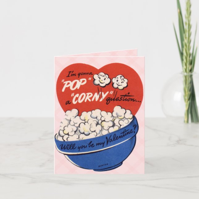 Festiva Tarjeta de San Valentín para niños (Anverso)