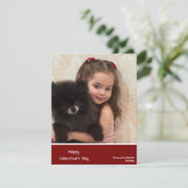 Festiva tarjeta de San Valentín para niños, San Valentín p
