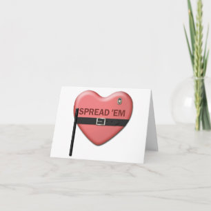 Festiva Tarjeta de San Valentín "Spread 'em"