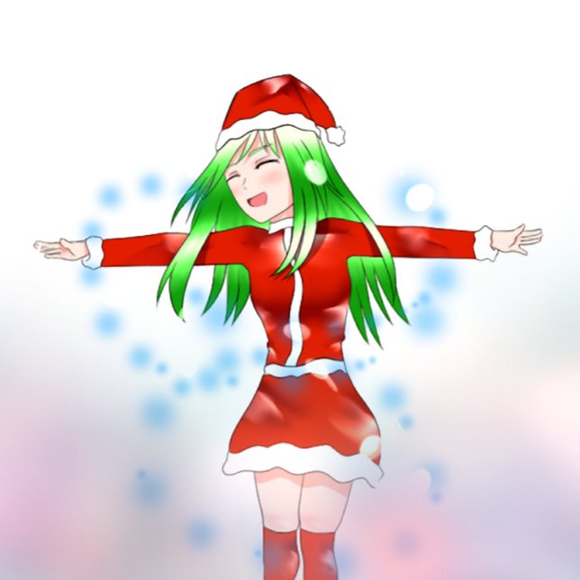 Festiva Tarjeta de Santa Chica (Subido por el creador)