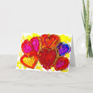 Festiva Tarjeta de soledad "I love you"