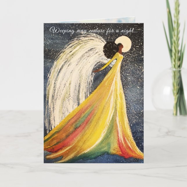 Festiva Tarjeta de solidaridad de ángel (Anverso)