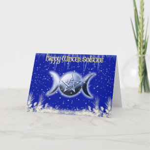 Festiva Tarjeta de solsticio de invierno 1