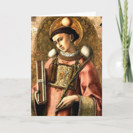 Festiva Tarjeta de St Stephen