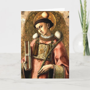 Festiva Tarjeta de St Stephen