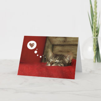 Festiva Tarjeta de sueño de amor