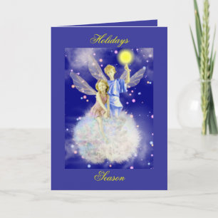 Festiva Tarjeta de Temporada de Vacaciones