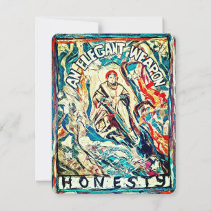 Festiva Tarjeta de unión no 5: Honestidad, arma elegante