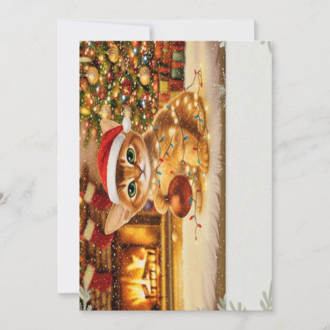 Festiva Tarjeta de vacaciones (Anverso)