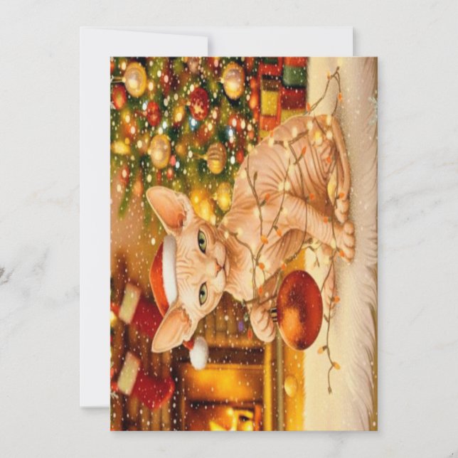 Festiva Tarjeta de vacaciones (Anverso)