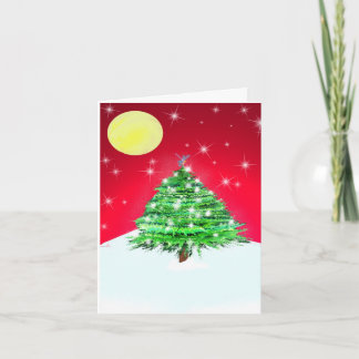 Festiva Tarjeta de vacaciones 2010 (árbol de navidad)