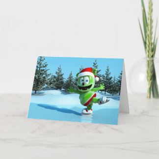 Festiva Tarjeta de vacaciones alegres de Gummibär