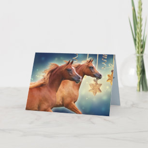 Festiva Tarjeta de vacaciones azul de BOGO Colts