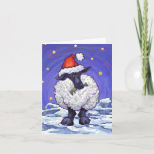 Festiva Tarjeta de vacaciones Cuep Sheep