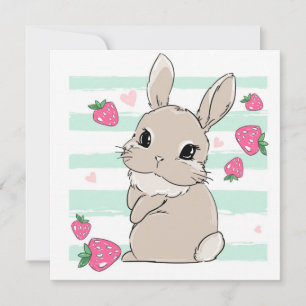 Festiva Tarjeta de vacaciones Cuta de Pascua