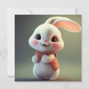 Festiva Tarjeta de vacaciones Cuta de Pascua