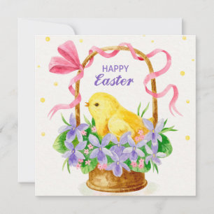 Festiva Tarjeta de vacaciones Cuta de Pascua
