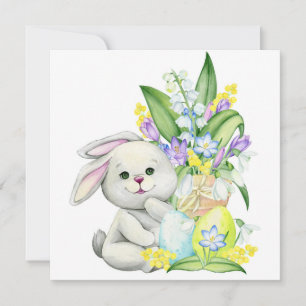 Festiva Tarjeta de vacaciones Cuta de Pascua