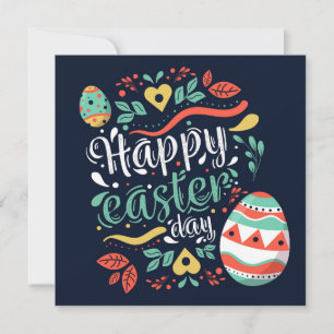 Festiva Tarjeta de vacaciones Cuta de Pascua