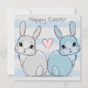 Festiva Tarjeta de vacaciones Cuta de Pascua