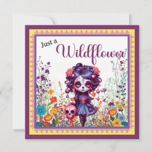 Festiva Tarjeta de vacaciones Cute Gothic Garden Sugar Sku