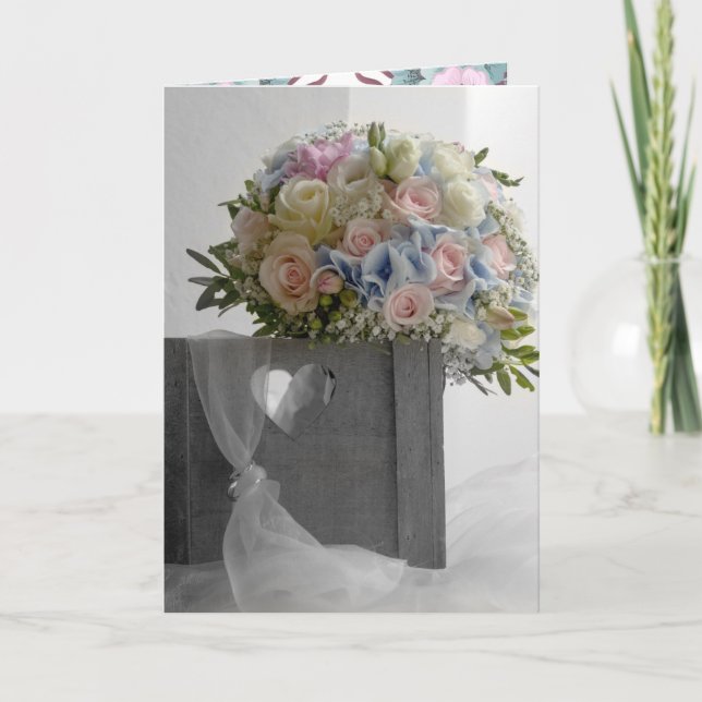 Festiva Tarjeta de vacaciones de amor (Anverso)