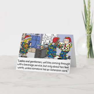 Festiva Tarjeta de vacaciones de cable de extensión