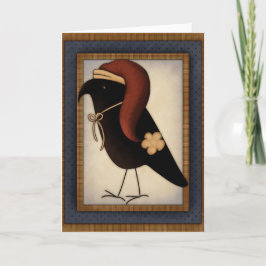 Festiva Tarjeta de vacaciones de diseño de fila para navid