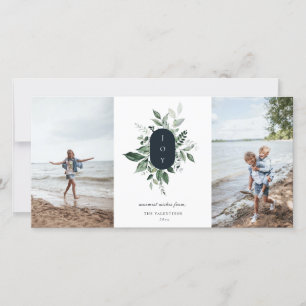 Festiva Tarjeta de vacaciones de fotografía de alegría bot