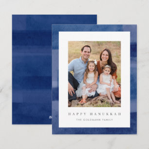 Festiva Tarjeta de vacaciones de fotos de color de Hanukka