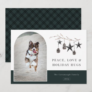 Festiva Tarjeta de vacaciones de fotos de marcos de arcos 