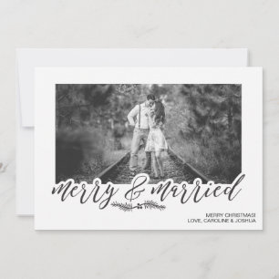 Festiva Tarjeta de vacaciones de fotos para Navidades casa