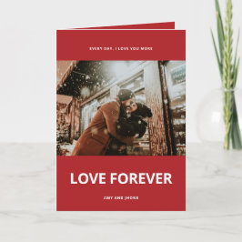 Festiva Tarjeta de vacaciones de fotos plegadas de persona