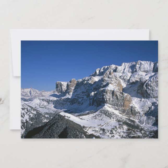 Festiva Tarjeta de vacaciones de invierno Sella Gruppe (Anverso)