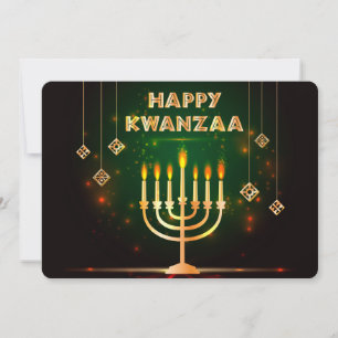 Festiva Tarjeta de vacaciones de Kwanzaa