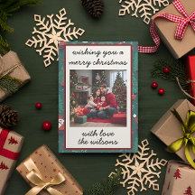 Tarjeta de vacaciones de Navidades de fotografía d