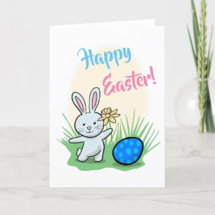 Festiva Tarjeta de vacaciones de Pascua