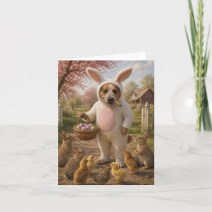 Festiva Tarjeta de vacaciones de Pascua