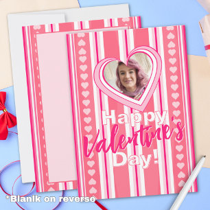 Festiva Tarjeta de vacaciones de personalizado Valentine D
