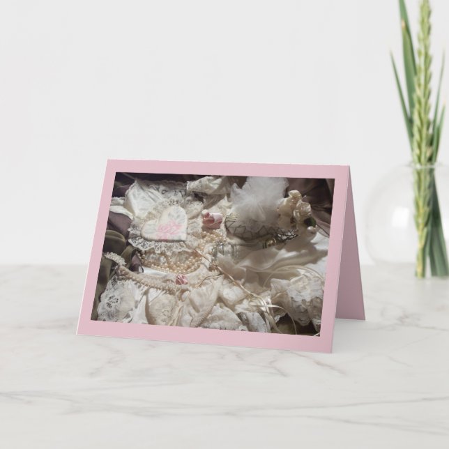 Festiva Tarjeta de vacaciones de San Valentín (Anverso)