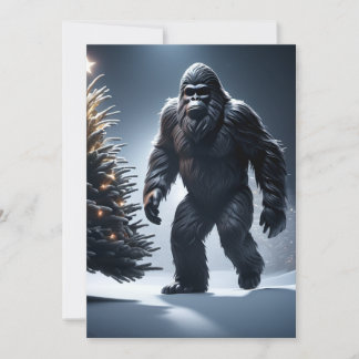 Festiva Tarjeta de vacaciones de Sasquatch