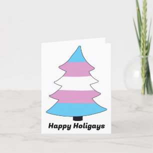 Festiva Tarjeta de vacaciones del árbol de Holigay del Org