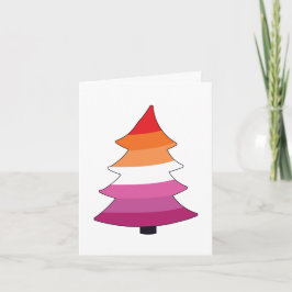 Festiva Tarjeta de vacaciones del árbol de Holigay del org