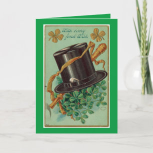 Festiva Tarjeta de vacaciones del día de San Patricio