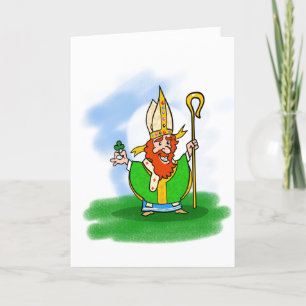 Festiva Tarjeta de vacaciones del Día de San Patricio