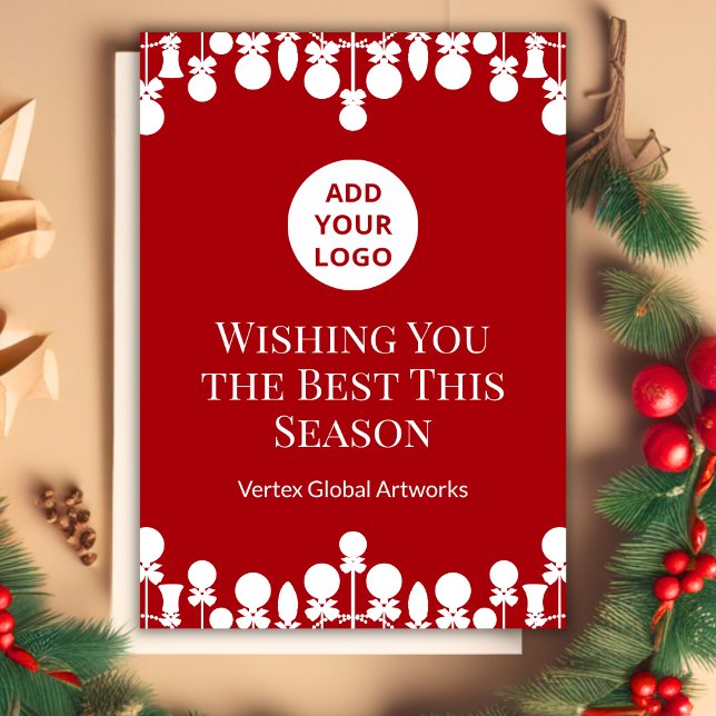 Festiva Tarjeta de vacaciones del espacio blanco | Persona (Subido por el creador)