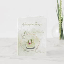 Festiva Tarjeta de vacaciones doblada 