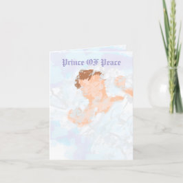 Festiva Tarjeta de vacaciones doblada: Nacimiento de Jesuc